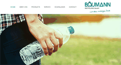 Desktop Screenshot of baumann-recycling.de